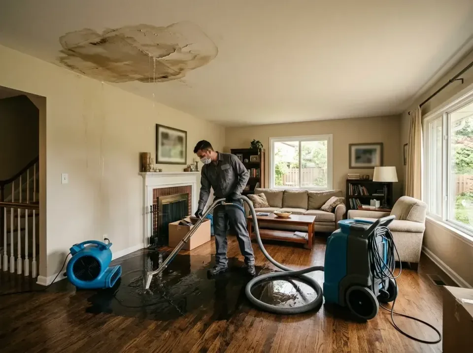 attic-pipe-burst-ceiling-drip-008 — frequently asked questions, Water Damage Restoration & Carpet Care in Springfield, MA